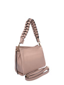 Isabella Rhea Borsa a tracolla DANA in vera pelle-Rosa cipria
