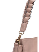 Isabella Rhea Borsa a tracolla DANA in vera pelle-Rosa cipria