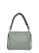 Isabella Rhea Borsa a tracolla DANA pelle naturale-Verde menta