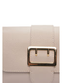 Isabella Rhea Borsa a tracolla DORINA in vera pelle-Beige