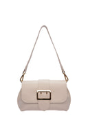 Isabella Rhea Borsa a tracolla DORINA in vera pelle-Beige