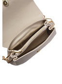 Isabella Rhea Borsa a tracolla DORINA in vera pelle-Beige
