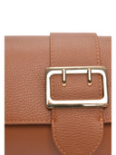 Isabella Rhea Borsa a tracolla DORINA pelle naturale-Cognac