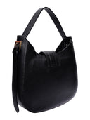 Isabella Rhea Borsa a tracolla GEORGIANA pelle naturale-Nero