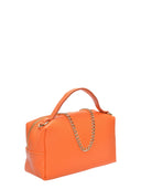 Isabella Rhea Borsa a tracolla GINA in vera pelle-Arancione