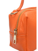 Isabella Rhea Borsa a tracolla GINA in vera pelle-Arancione