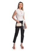Isabella Rhea Borsa a tracolla GINA pelle naturale-beige