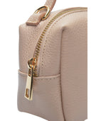 Isabella Rhea Borsa a tracolla GINA in pelle naturale-Rosa cipria