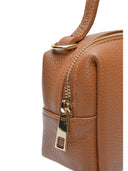 Isabella Rhea Borsa a tracolla GINA in vera pelle-Cognac