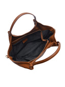 Isabella Rhea borsa Hobo ADNANA vera pelle-Cognac