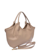 Borsa hobo Isabella Rhea ADNANA in pelle naturale - tortora