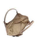 Borsa hobo Isabella Rhea ADNANA in pelle naturale - tortora