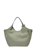 Isabella Rhea geanta Hobo ADNANA piele naturala-Verde menta