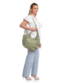 Isabella Rhea borsa Hobo ADNANA vera pelle-Verde menta