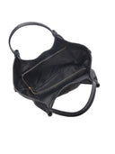 Isabella Rhea borsa Hobo ADNANA vera pelle-Nero