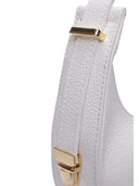 Isabella Rhea Borsa mini HOBO TEREZA in vera pelle-Bianco