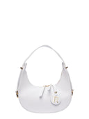 Isabella Rhea Geanta mini HOBO TEREZA piele naturala-Alb