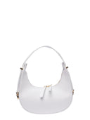 Isabella Rhea Borsa mini HOBO TEREZA in vera pelle-Bianco