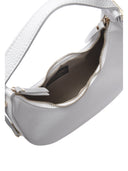 Isabella Rhea Borsa mini HOBO TEREZA in vera pelle-Bianco