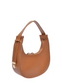 Isabella Rhea Borsa mini HOBO TEREZA in vera pelle-Cognac