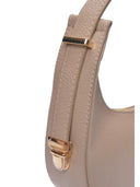 Isabella Rhea Borsa mini HOBO TEREZA in vera pelle - tortora