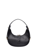 Isabella Rhea Borsa mini HOBO TEREZA in vera pelle-Nero