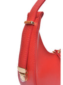 Isabella Rhea Borsa mini HOBO TEREZA in vera pelle-Rosso