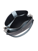 Isabella Rhea Borsa a tracolla GLORIA in vera pelle-Azzurro