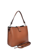 Isabella Rhea Borsa a tracolla GLORIA in vera pelle-Cognac