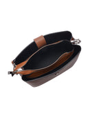 Isabella Rhea Borsa a tracolla GLORIA in vera pelle-Cognac