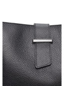 Isabella Rhea Borsa a tracolla GLORIA in vera pelle-Nero