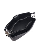 Isabella Rhea Borsa a tracolla GLORIA in vera pelle-Nero