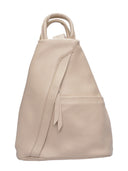 Isabella Rhea Rucsac Guia piele naturala Bej