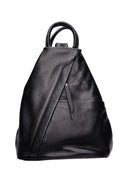 Isabella Rhea Rucsac Guia piele naturala Negru
