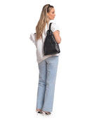 Isabella Rhea Rucsac Guia piele naturala Negru