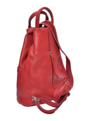Isabella Rhea Rucsac Guia piele naturala Rosu