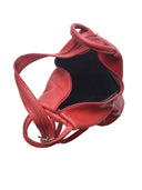 Isabella Rhea Rucsac Guia piele naturala Rosu