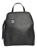 Isabella Rhea Rucsac Magda piele naturala negru