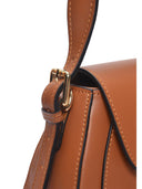 Isabella Rhea borsa a mano HILDA vera pelle-Cognac