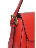 Isabella Rhea borsa a mano HILDA vera pelle-Rosso