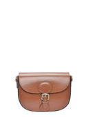 Isabella Rhea Geanta postas LISETTE piele naturala-Coniac