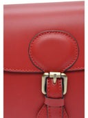 Isabella Rhea Borsa a tracolla LISETTE in vera pelle-Rosso