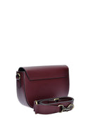 Isabella Rhea Borsa a tracolla LISETTE in vera pelle-Bordeaux