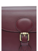 Isabella Rhea Borsa a tracolla LISETTE in vera pelle-Bordeaux
