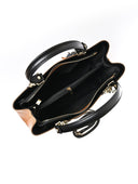 Isabella Rhea Geanta de mana  Livia piele naturala negru/cognac
