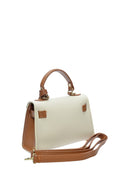 Isabella Rhea Borsa a tracolla IOANA pelle naturale-Beige/cognac