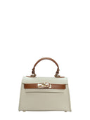 Isabella Rhea Borsa a tracolla IOANA pelle naturale-Beige/cognac