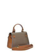 Isabella Rhea Borsa a tracolla IOANA in vera pelle-Talpa/Cognac