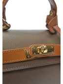 Isabella Rhea Borsa a tracolla IOANA in vera pelle-Talpa/Cognac