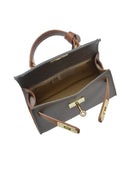 Isabella Rhea Borsa a tracolla IOANA in vera pelle-Talpa/Cognac